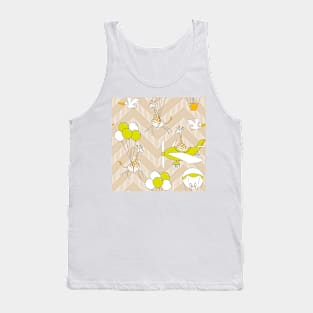 Flying Safari Chevron Tank Top